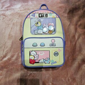 BT21 BTS x LINE Friends Group Crane Game Claw Machine Mini Backpack NWT